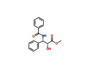 Metyl (2R, 3S) -N-tert-butoxikarbonyl-3-fenylisoserinat CAS 124605-42-1