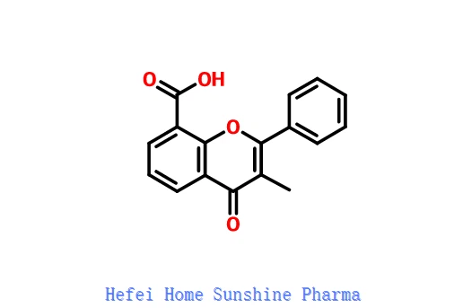 3-Metylflavon-8-karboxylsyra CAS 3468-01-7