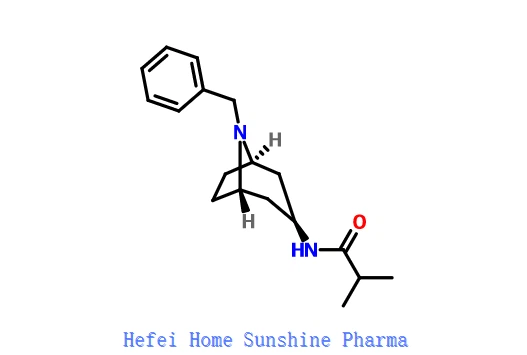 N- (8-bensyl-8-azabicyklo [3.2.1] okt-3-yl-exo) -2-metylpropanamid CAS 376348-67-3