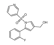 (5-(2-fluorfenyl)-1-(pyridin-3-ylsulfonyl)-1H-pyrrol-3-yl) Metanol CAS 2169271-28-5