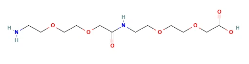 17-amino-10-oxo-3,6,12,15-tetraoxa-9-azaheptadekan-1-syra CAS 1143516-05-5