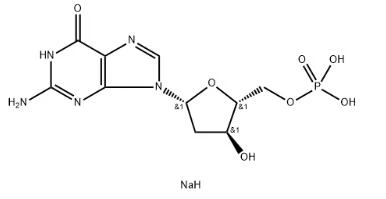 2'-deoxyguanosin 5'-monofosfatdinatriumsalt CAS 33430-61-4